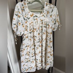 Chelsea & Violet White Floral Dress for Girls